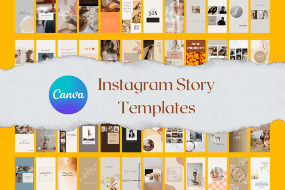 canva instagram story templates 60 autumn instagram story templates editable