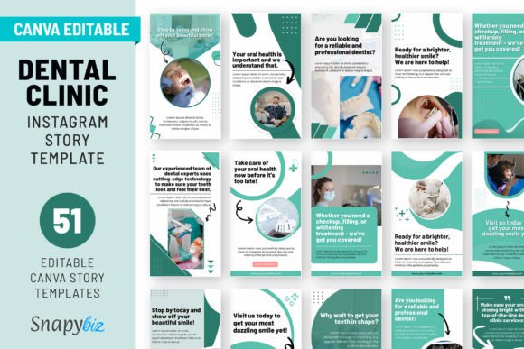 canva instagram story templates dentist instagram story template editable