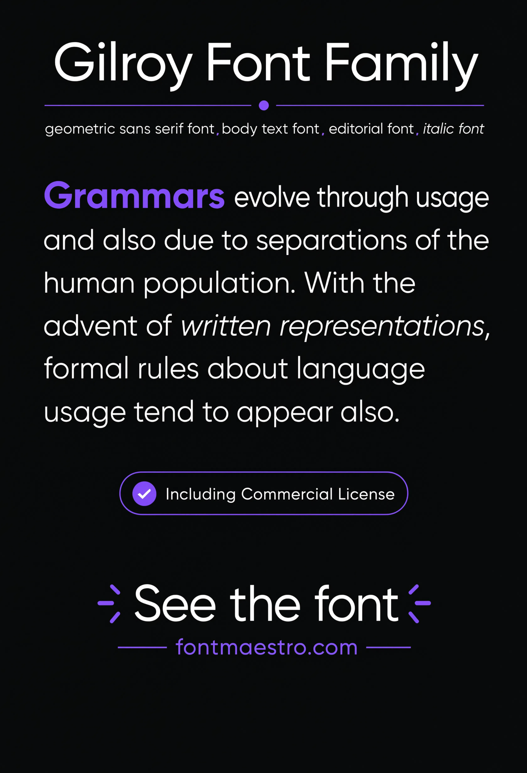 Elegant Font Logo Ideas for Founders Who Don't Want a Generic Script 8 elegant business fonts Gilroy paragraph text specimen