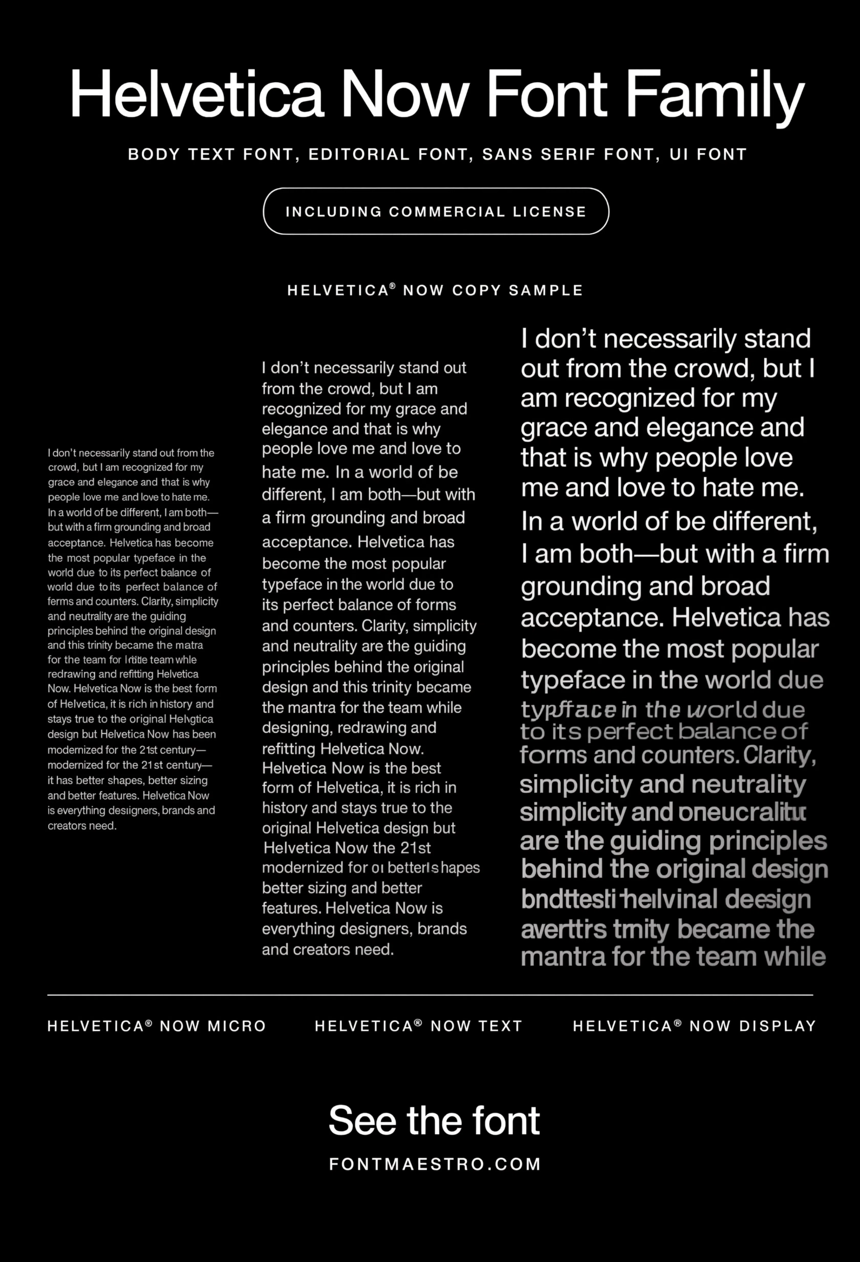 Best Font Design Choices for Type That Holds Up at Any Size 8 font design helvetica now copy sample text