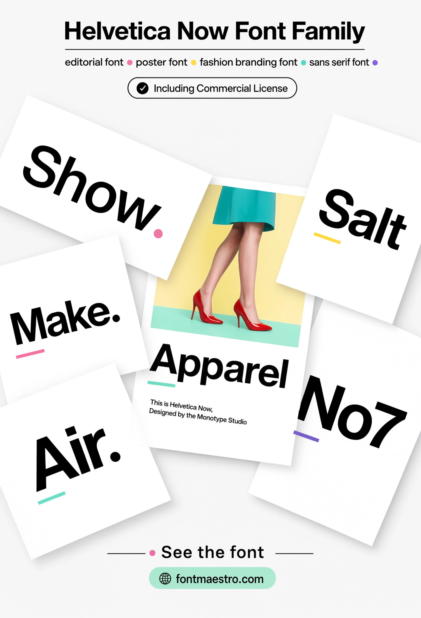 Best Font Design Choices for Type That Holds Up at Any Size 5 font design helvetica now poster layout