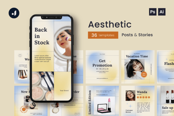 instagram aesthetic story aesthetic instagram template editable canva template