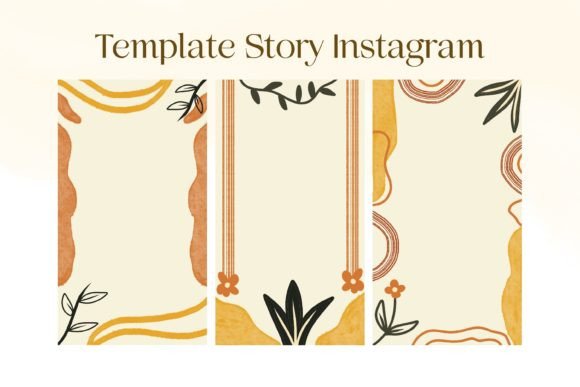 instagram aesthetic story template story instagram editable canva template
