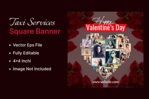 instagram story template love romantic love post vector template canva template
