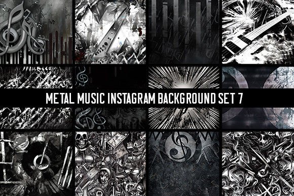 instagram story template music concert 12 metal music instagram backgrounds canva template