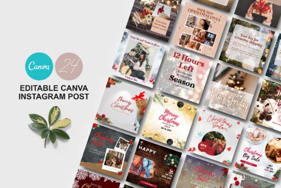 instagram story template new year canva christmas instagram post editable canva