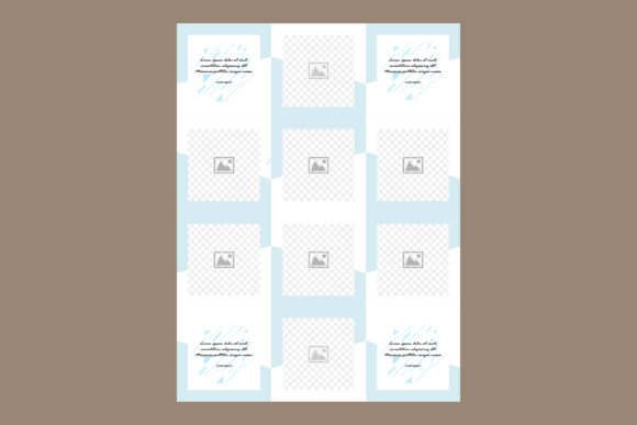 instagram story template polaroid photo collage photo collage square banner instagram canva template