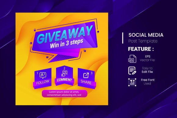 instagram story template quiz giveaway contest giveaway quiz contest for social media — set 12 canva template