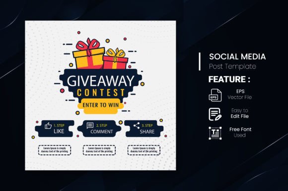 instagram story template quiz giveaway contest giveaway quiz contest for social media — set 4 canva template