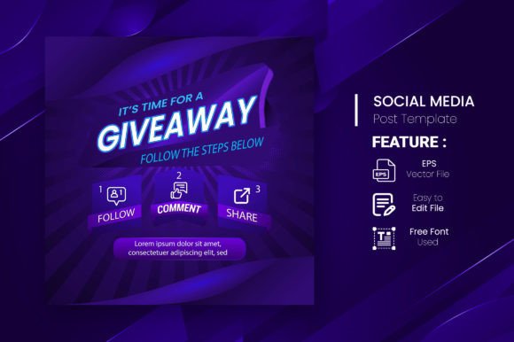 instagram story template quiz giveaway contest giveaway quiz contest for social media — set 13 canva template