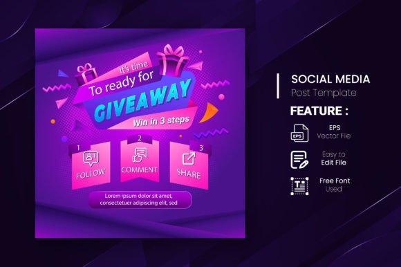 instagram story template quiz giveaway contest giveaway quiz contest for social media — set 10 canva template
