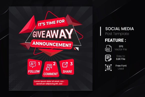 instagram story template quiz giveaway contest giveaway quiz contest for social media — set 26 canva template