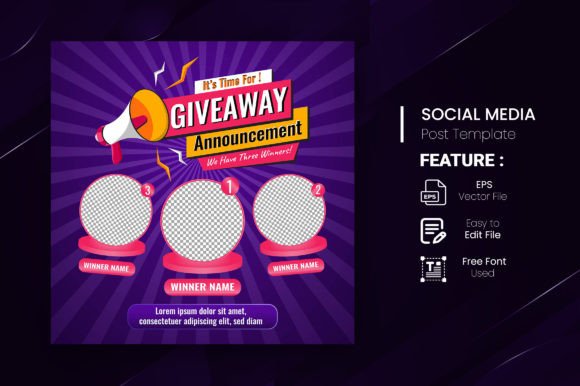 instagram story template quiz giveaway contest giveaway quiz contest for social media — set 17 canva template