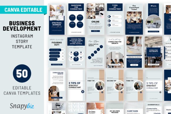 24 Instagram Story Template Business Designs for 2026 3 instagram story template business business development canva ig story editable canva