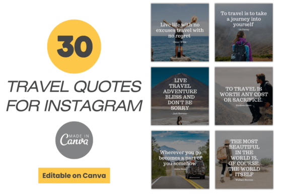 instagram story template travel travel quotes instagram posts template canva template