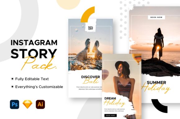 instagram story template travel instagram story travel template canva template