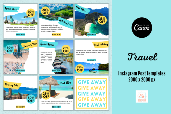 instagram story template travel travel instagram post templates canva template
