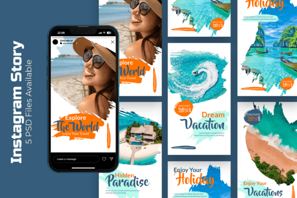 instagram story template travel travel instagram story template canva template