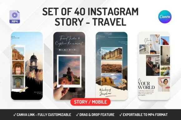 instagram story template travel 40 travel instagram story templates canva template