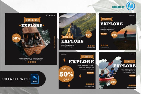 instagram story template travel instagram template — travel black canva template