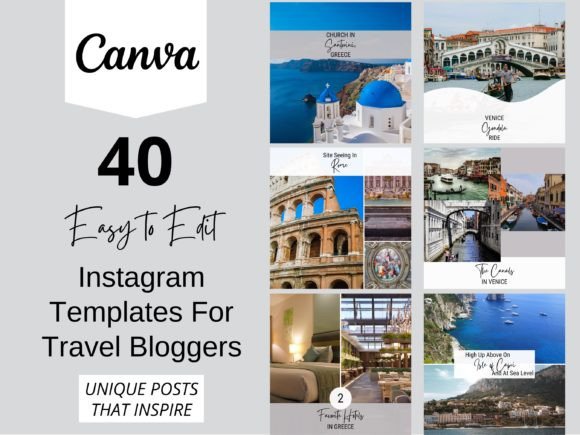 instagram story template travel travel instagram post template canva template