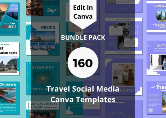 instagram story template travel 160 travel social media canva templates canva template