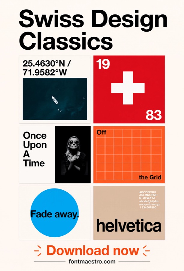 swiss grid system typography