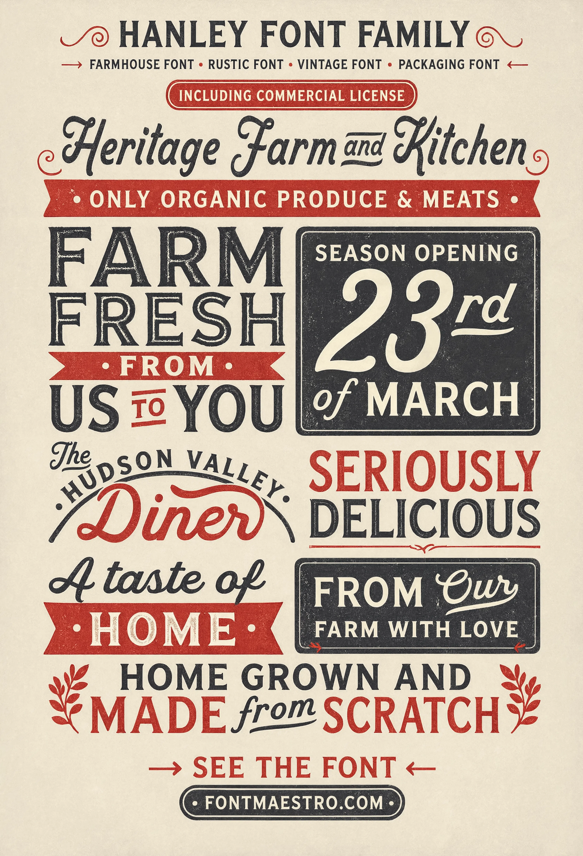 vintage font style farmhouse sign lettering rustic wood texture