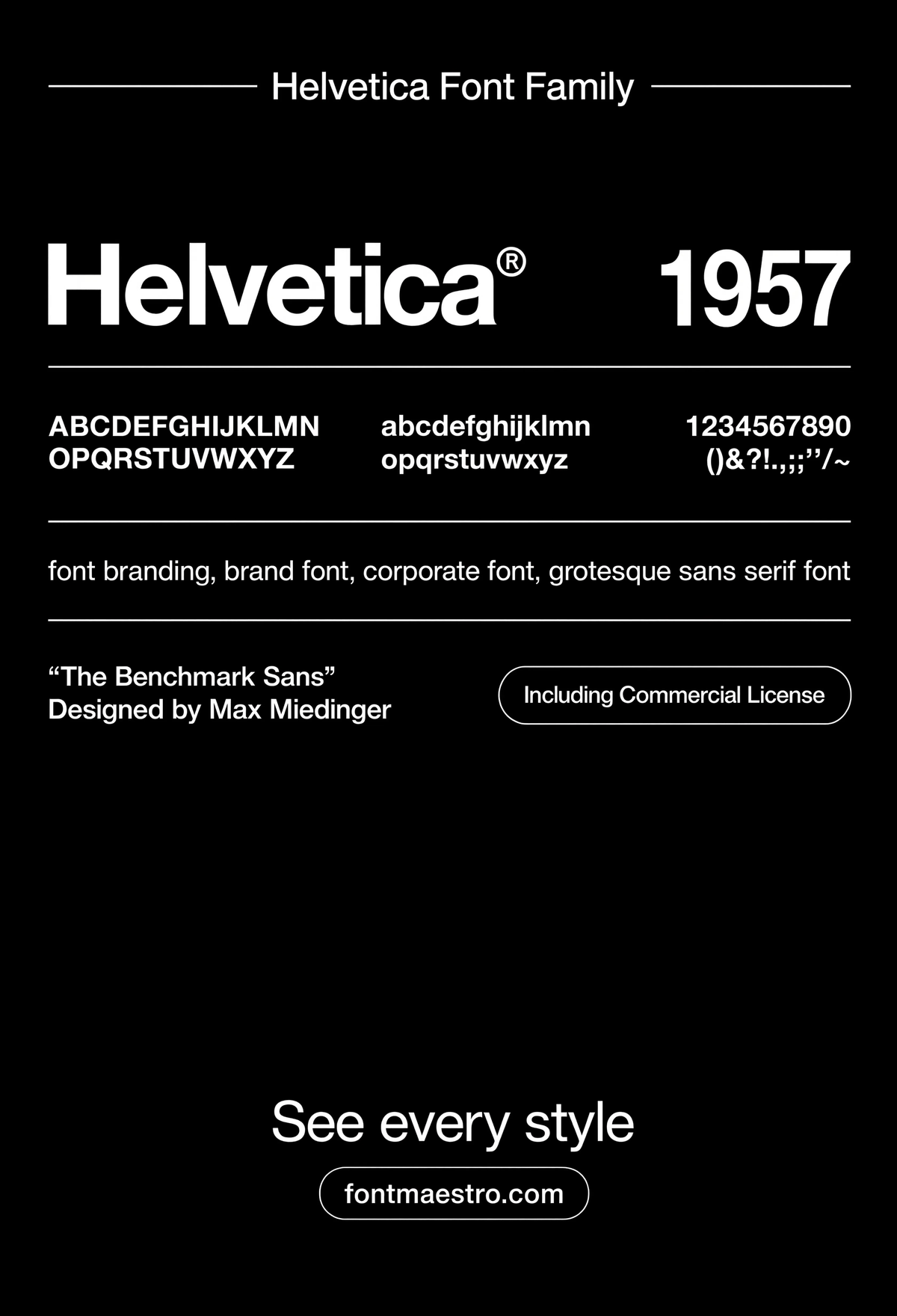 Best Font for Branding — Neutral Sans-Serif for Logos, Signage & Identity Systems 7 branding font combinations specimen sheet neutral sans weights