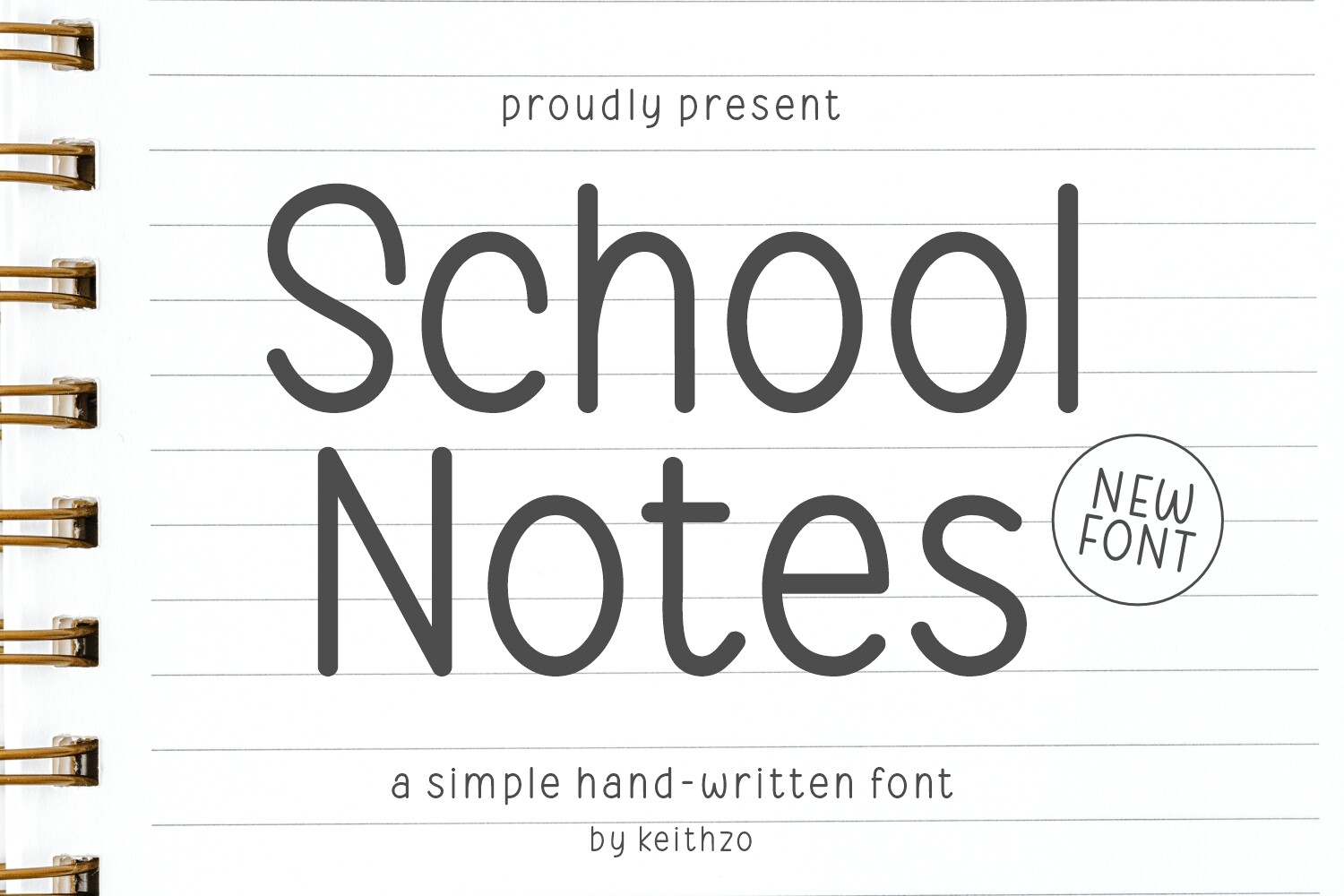 Cricut Writing Fonts That Draw Cleanly With a Pen 9 School Notes font alphabet preview for Cricut pen writing