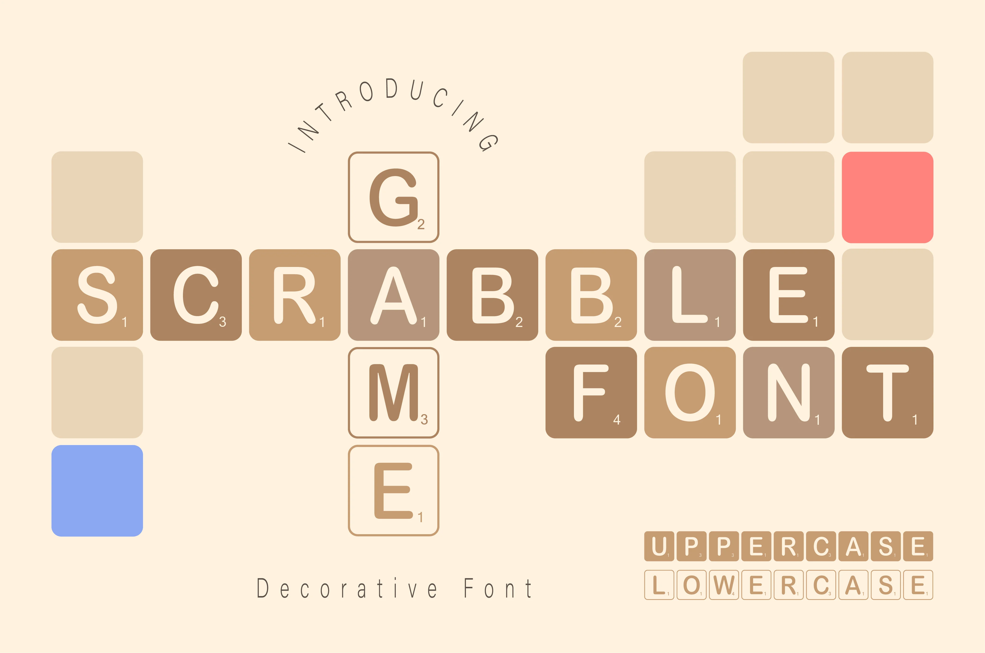 Bold Letters Fonts: Capitals That Hold Their Shape Big 2 Scrabble Game block font with silhouette uppercase letters and numbers