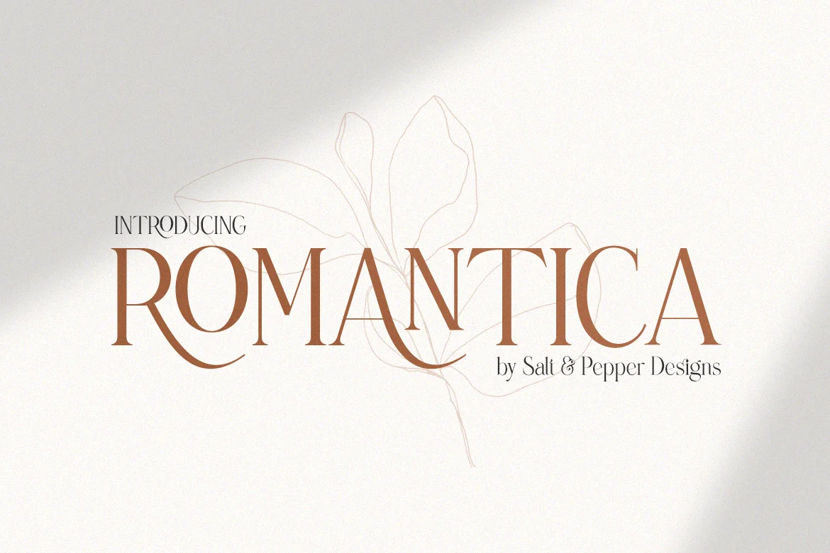 Elegant Fonts That Still Look Expensive at Small Sizes in 2026 8 Romantica refined serif font preview